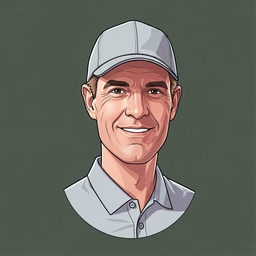 Illustration of Ernie Els
