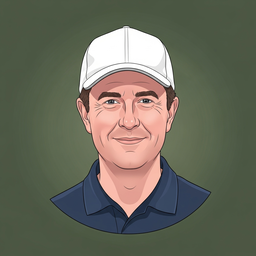 Illustration of Padraig Harrington
