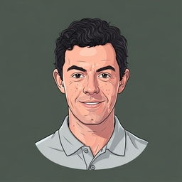 Illustration of Rory McIlroy