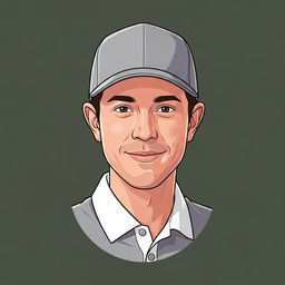 Illustration of Xander Schauffele